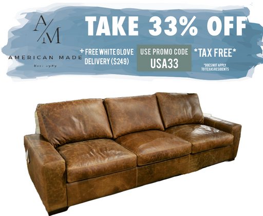 American Made Mount Vernon Deluxe Sofa
