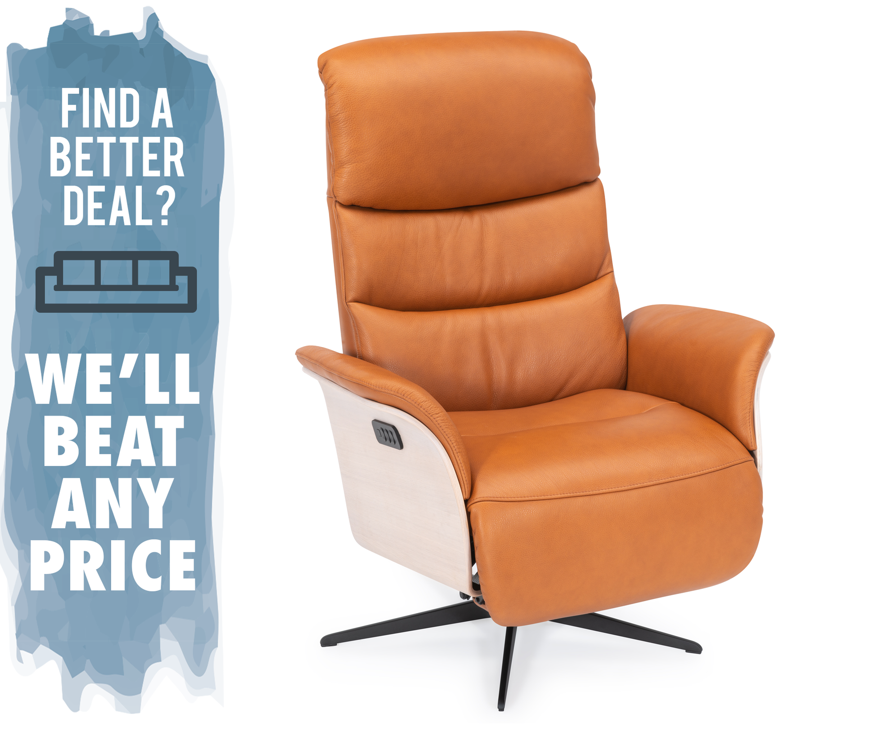 Hjort Knudsen Model 8296 Recliner