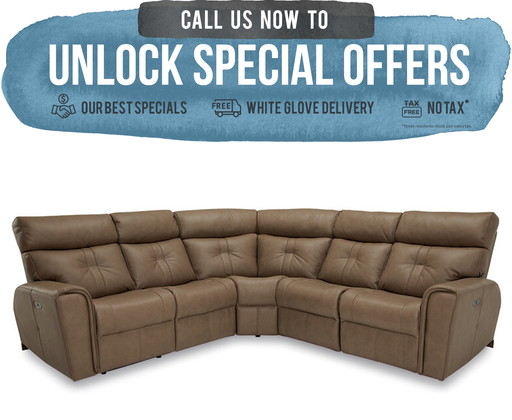 Palliser Acacia Sectional 41080