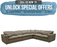 Omnia Allusion 3 Deluxe Sectional