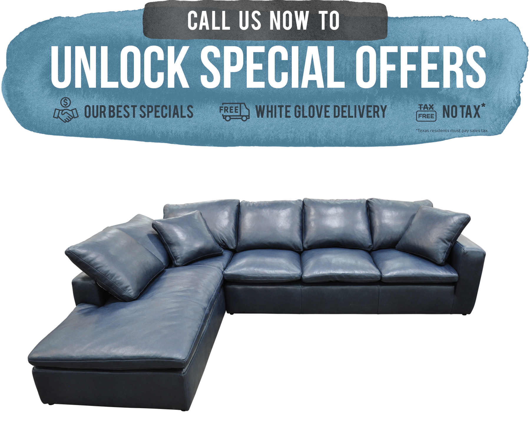 Omnia Allusion 3 SUPER Deluxe Sectional