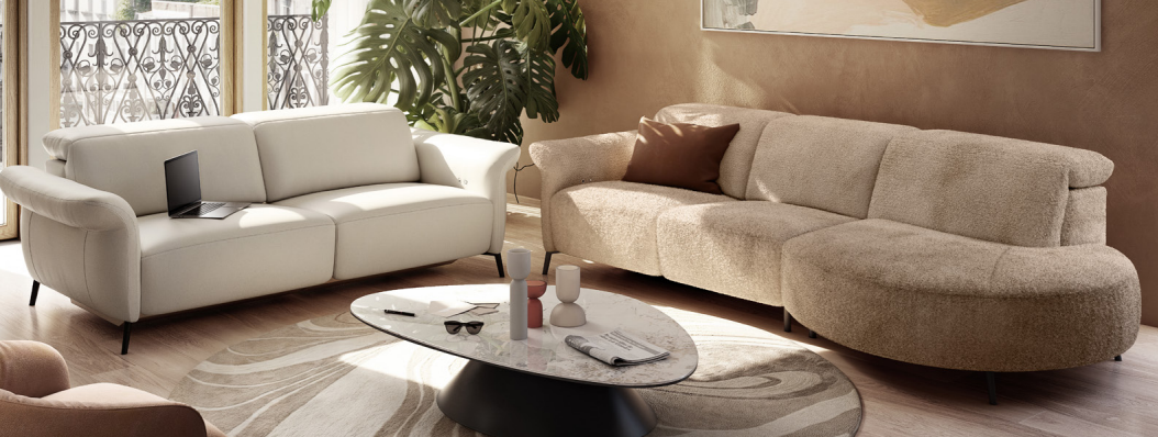 Natuzzi Editions Venezia C300 Sectional