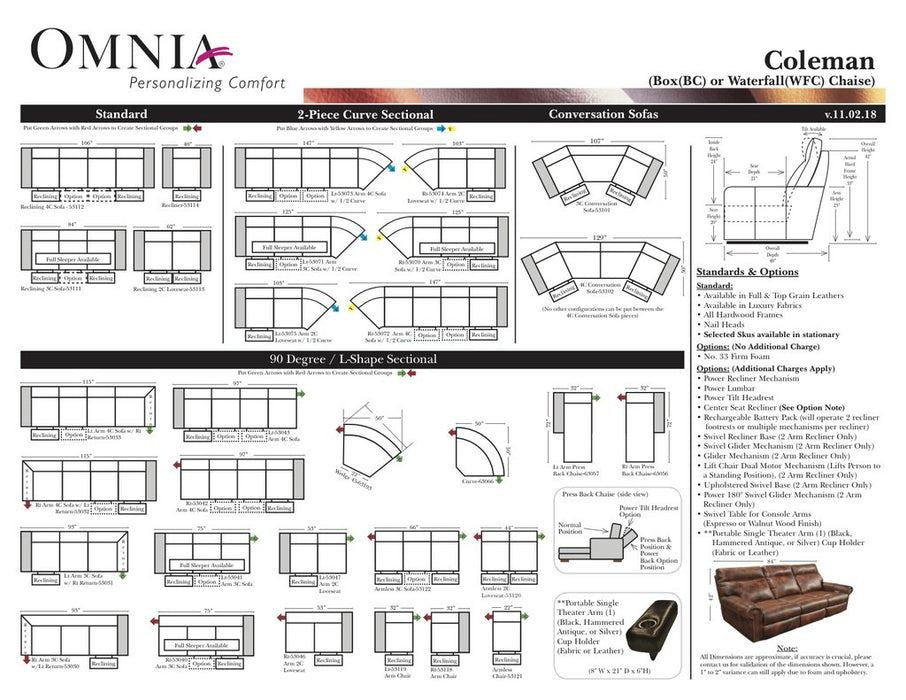 Omnia Coleman Sectional