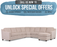Palliser Corissa Sectional 77500