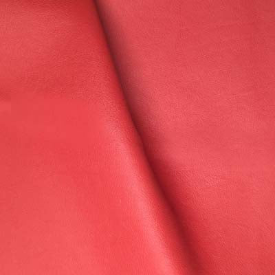 Elmosoft Cinnabar leather swatch