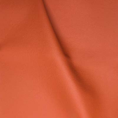 Elmosoft Florida Orange leather swatch