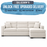 GTRX Prescott X82 Sleeper Sectional