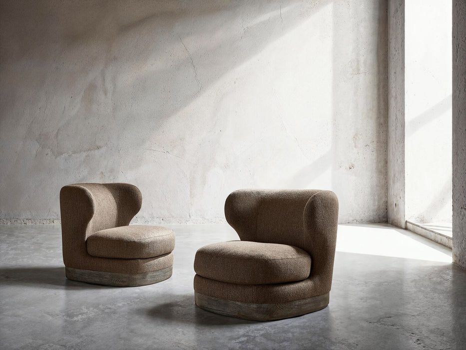 Beck Leather Swivel Chair