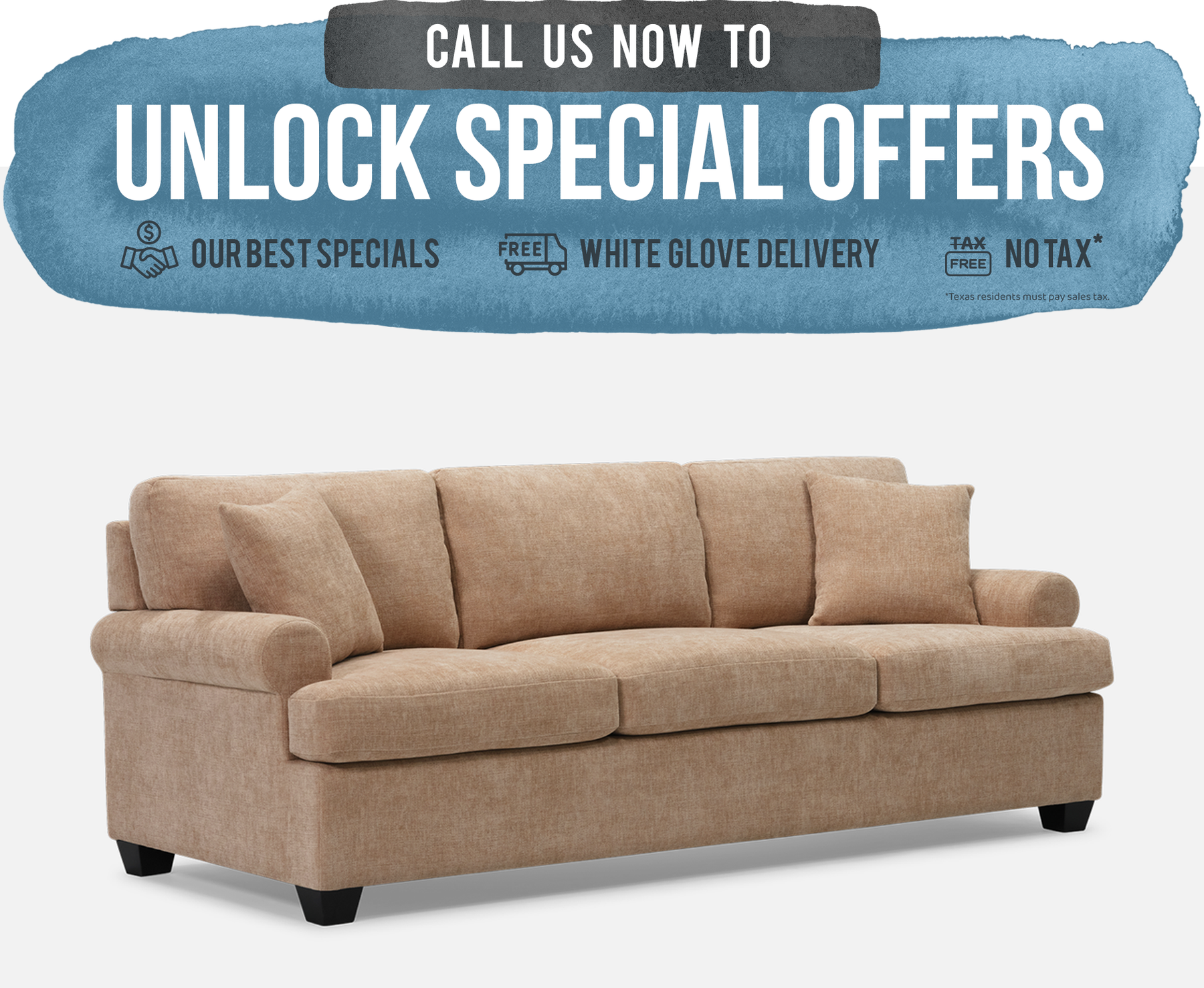 Palliser Martina Roll Arm 77181