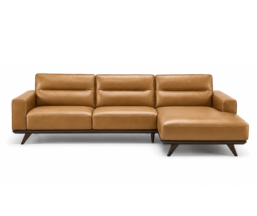 Natuzzi Adrenalina C006 Sectional – Modern Leather Comfort