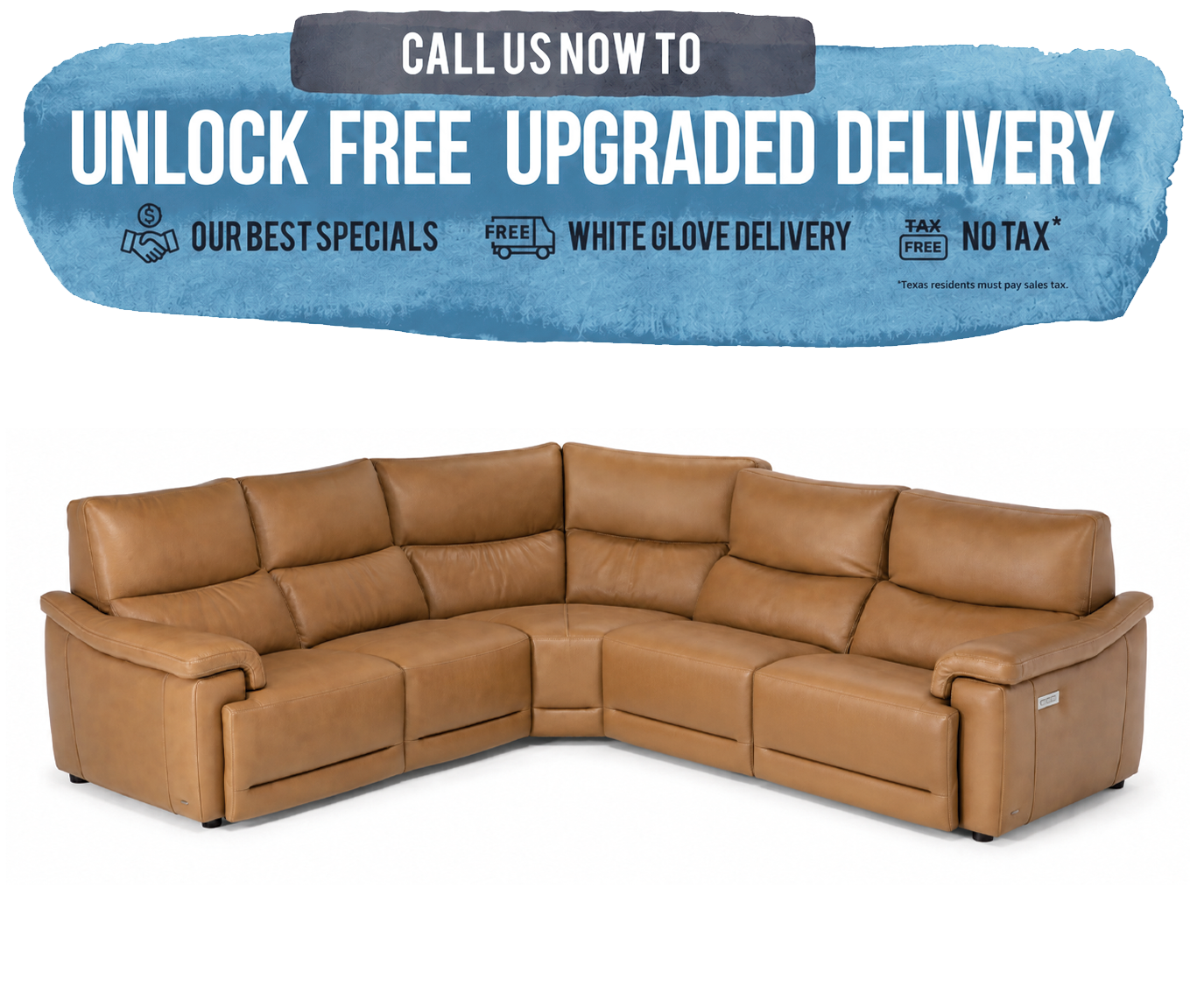 Natuzzi-Brama-C070-Leather-Sectional