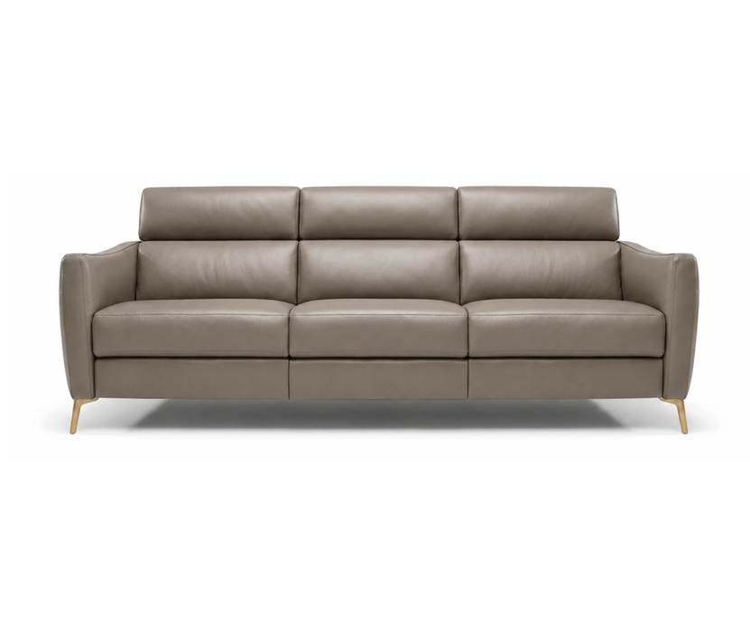 Natuzzi Editions Greg C200 Leather Reclining Sectional - Leather