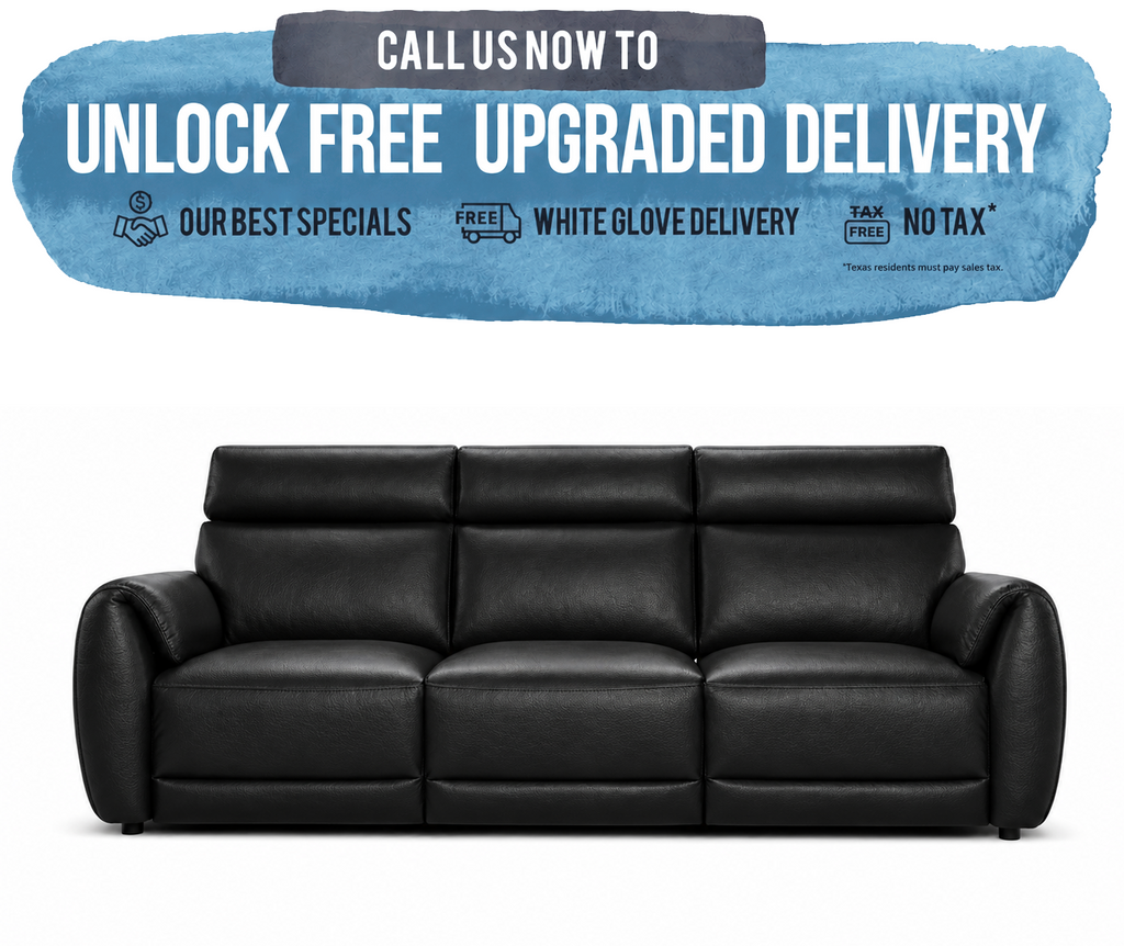 Natuzzi Nuvia C328 Reclining Leather Sofa Comfort Style - Leather