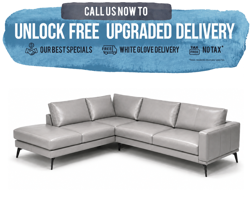 Natuzzi Wessex Sectional C198 - Sofa Leather Timeless Style