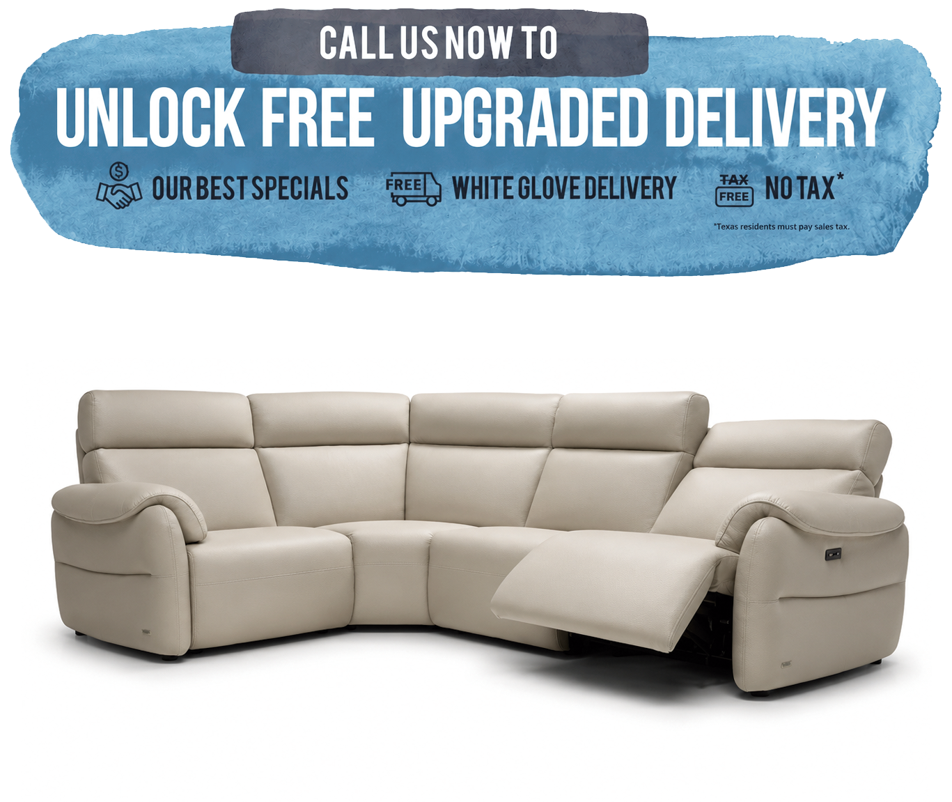 Natuzzi Houston Sectional C280