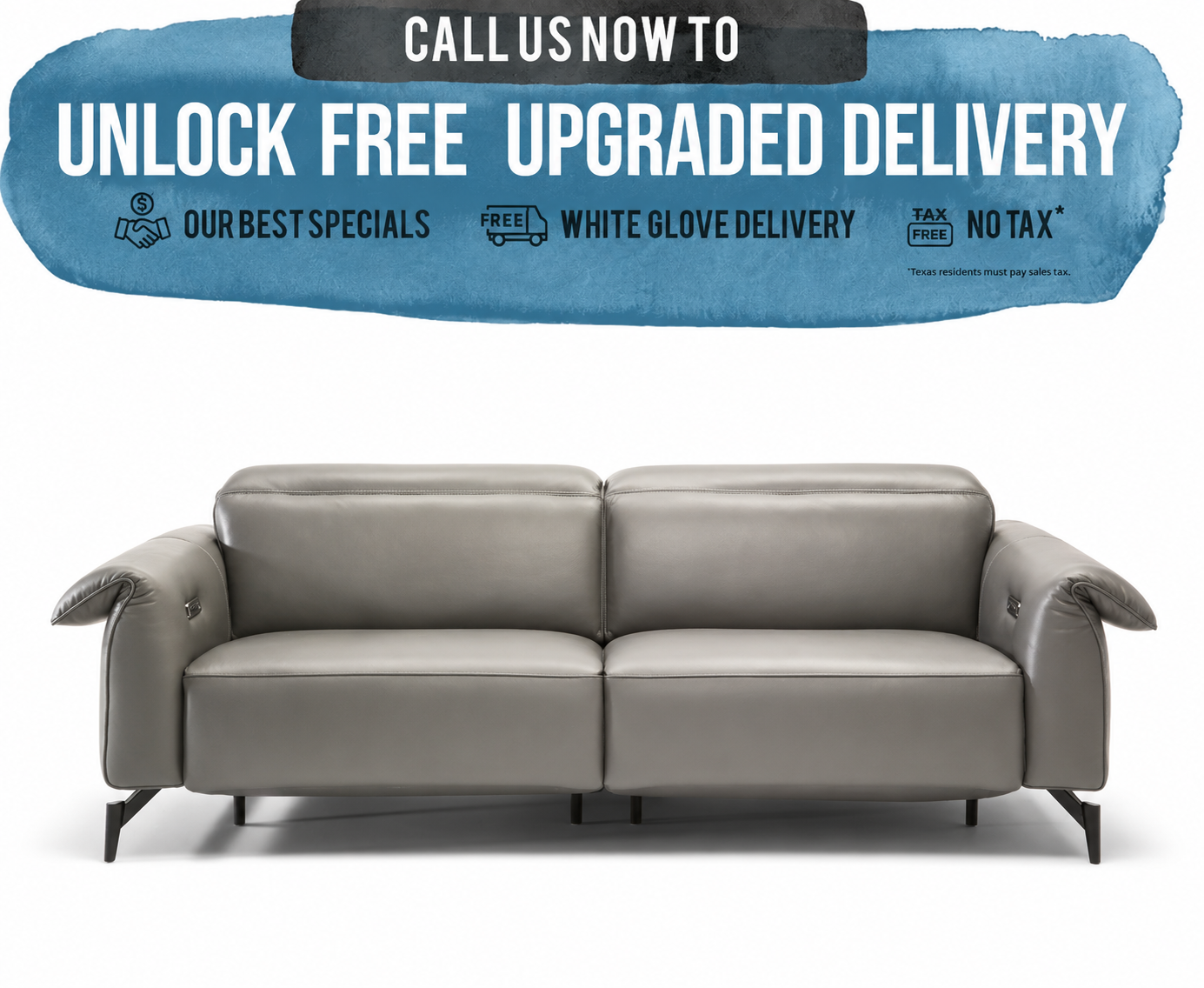 Natuzzi Leggiadro C143 Sofa
