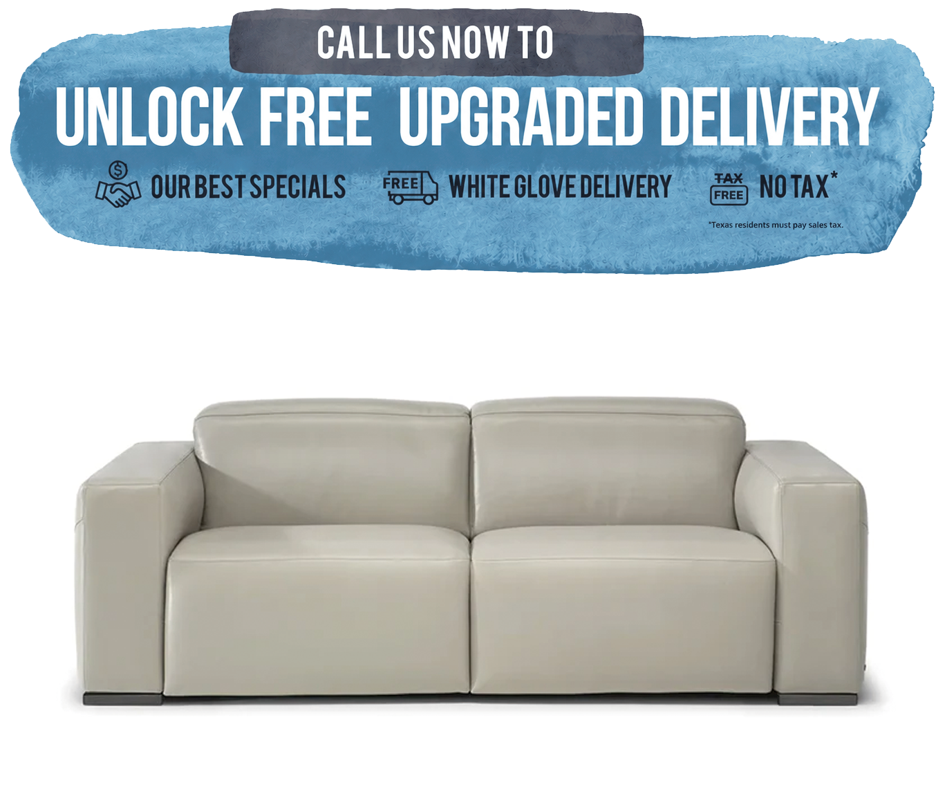 Natuzzi Oxford C282 Sofa Leather Reclining Modern Comfort