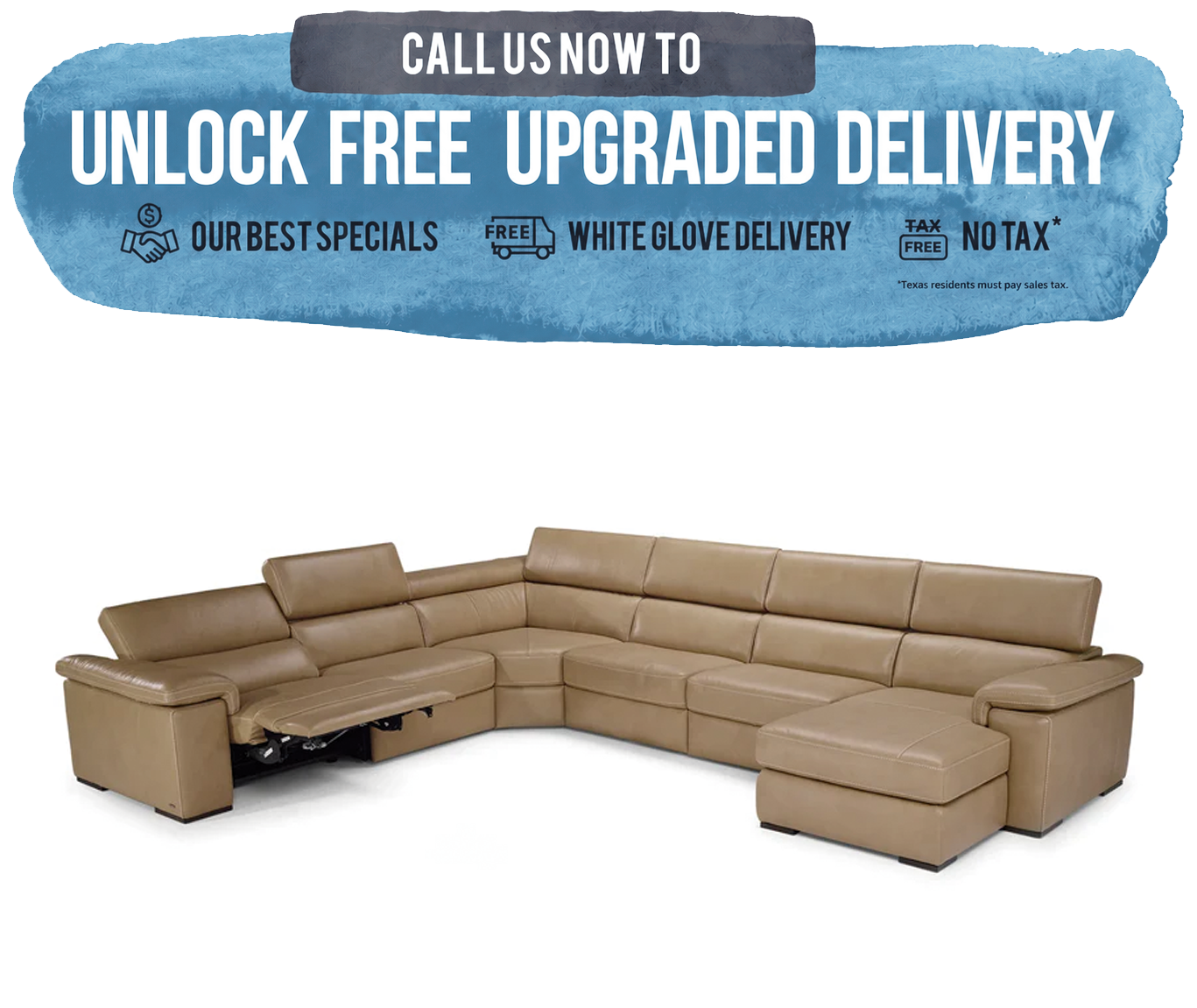 Natuzzi Solare B817 Sectional