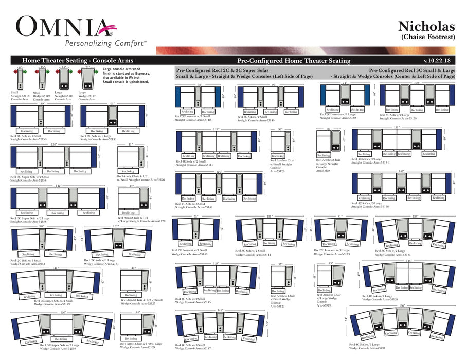 Omnia Nicholas - Schematics - Leather Furniture