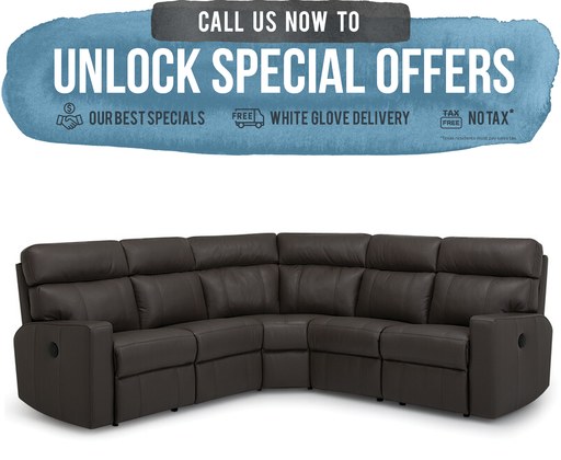 Palliser Oakwood Sectional 41049