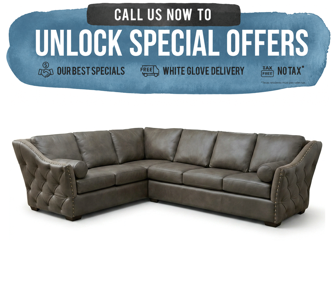 Omnia-Brisbane-Leather-Sectional