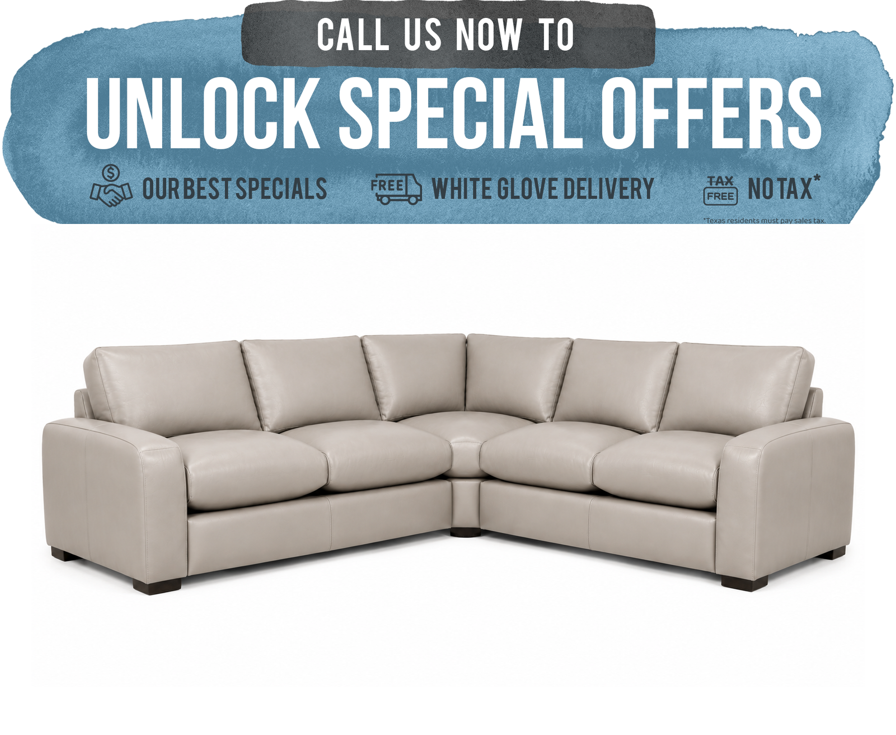 Omnia Burton 3 Sectional