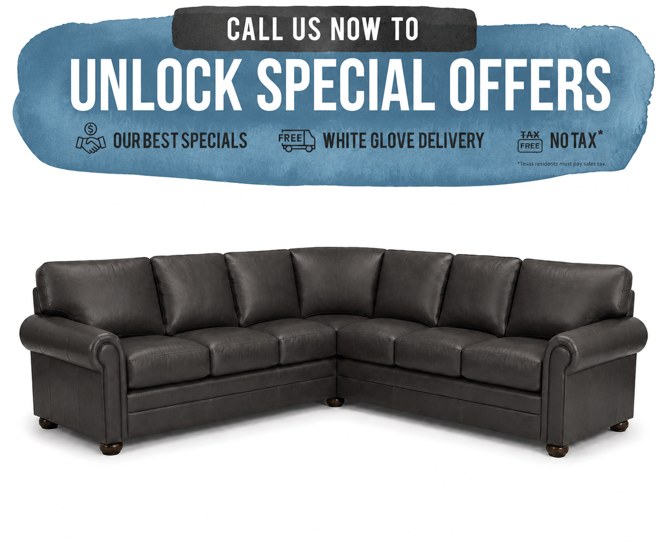 Omnia-Georgia-Leather-Sectional
