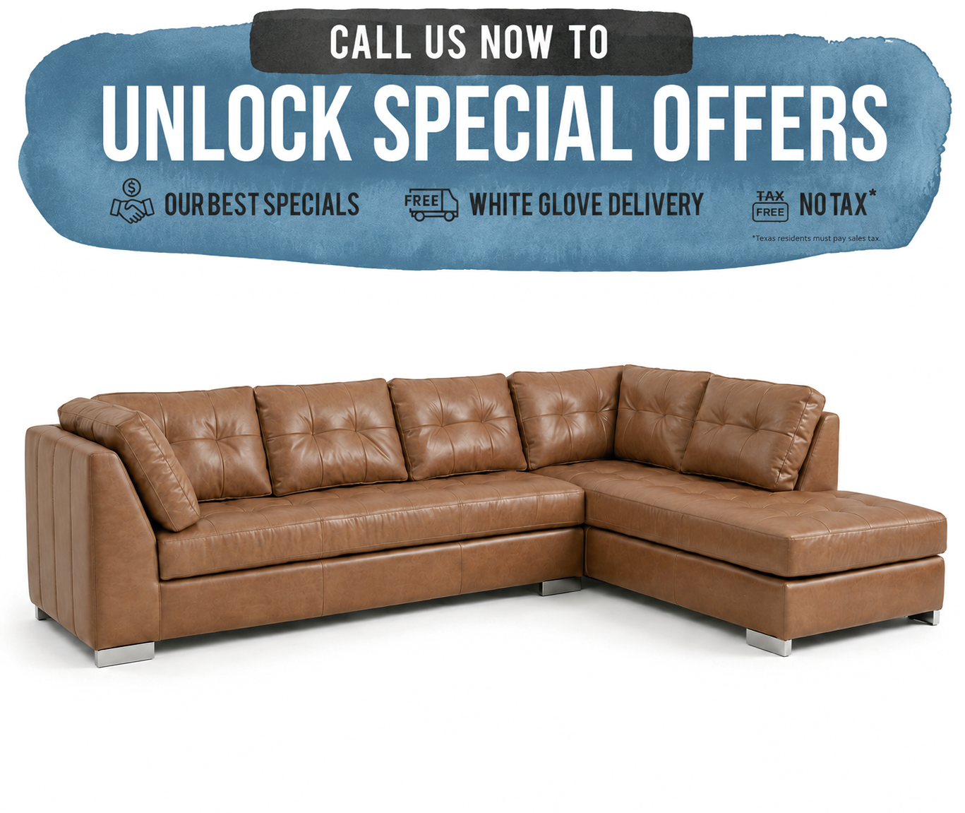 Omnia-Newport-Leather-Sectional