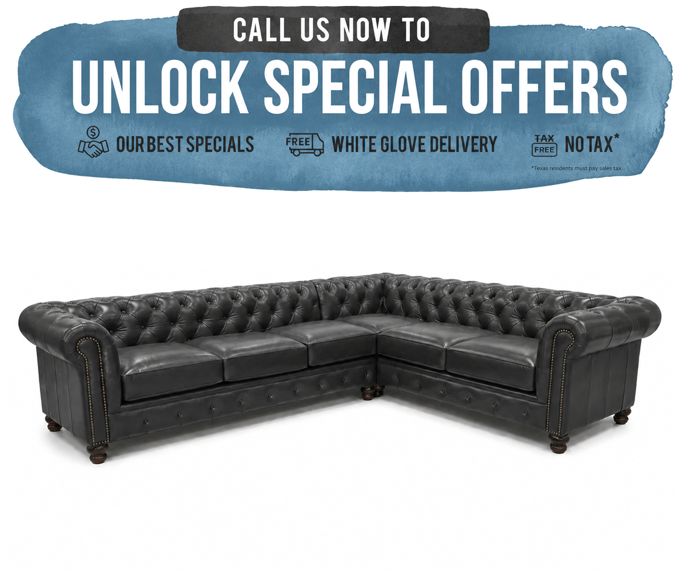 Omnia-Remington-Leather-Sectional