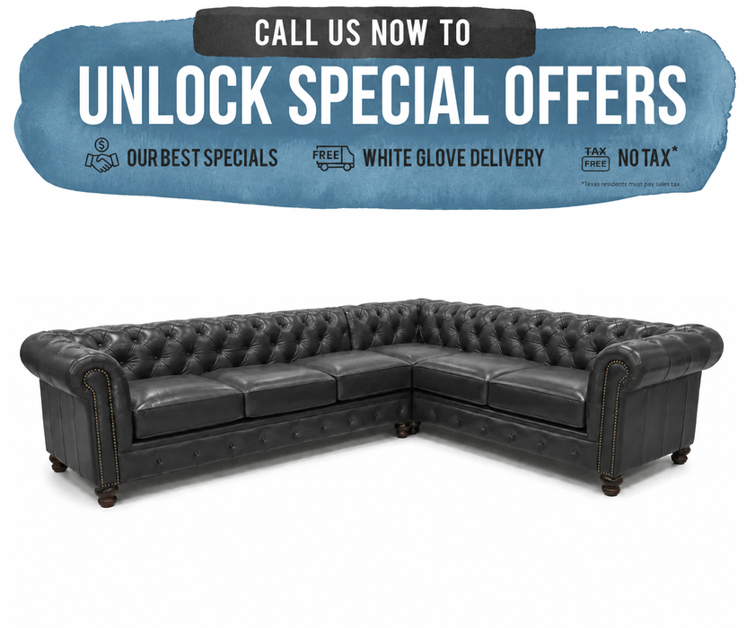 Omnia-Remington-Leather-Sectional