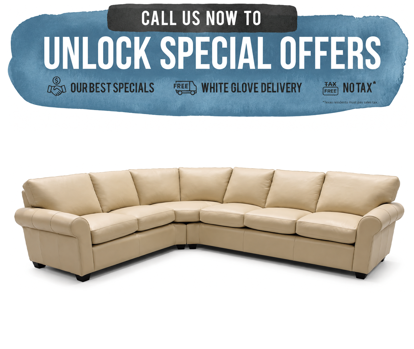 Omnia-West-Point-Leather-Sectional