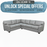 Omnia Albany Leather Sectional