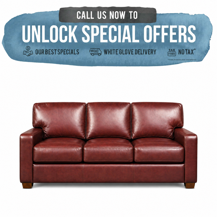 Omnia Albany Leather Sofa