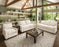Omnia Albany White Leather Sofa Loveseat Chair