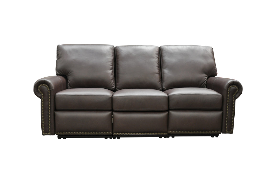 Omnia Fairfield Sofa Leather Eugene Espresso
