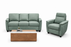 Omnia Stationary Solutions 209 Sofa and Recliner