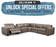 Pallis-Titan-44004-Leather-Sectional