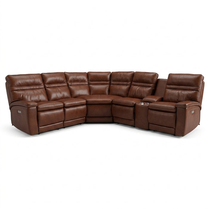 Palliser-Leo-41185-Leather-Sectional