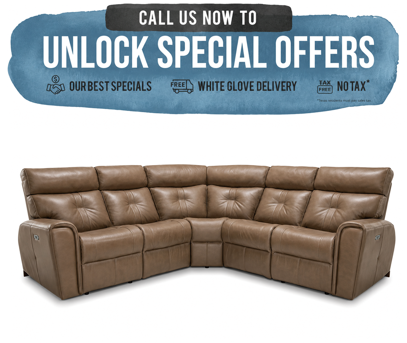 Palliser Acacia Sectional
