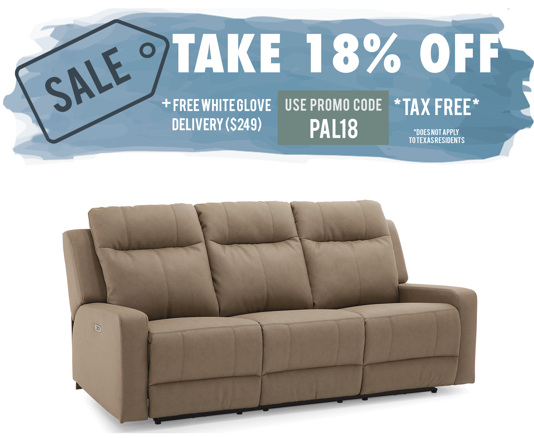Palliser Redwood Sofa 41057 Leather Furniture