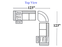 Palliser Reece 40109 Sectional