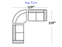 Palliser Madison Track Arm 77651