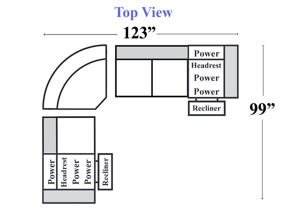 Natuzzi Editions Gioia B901 Sectional