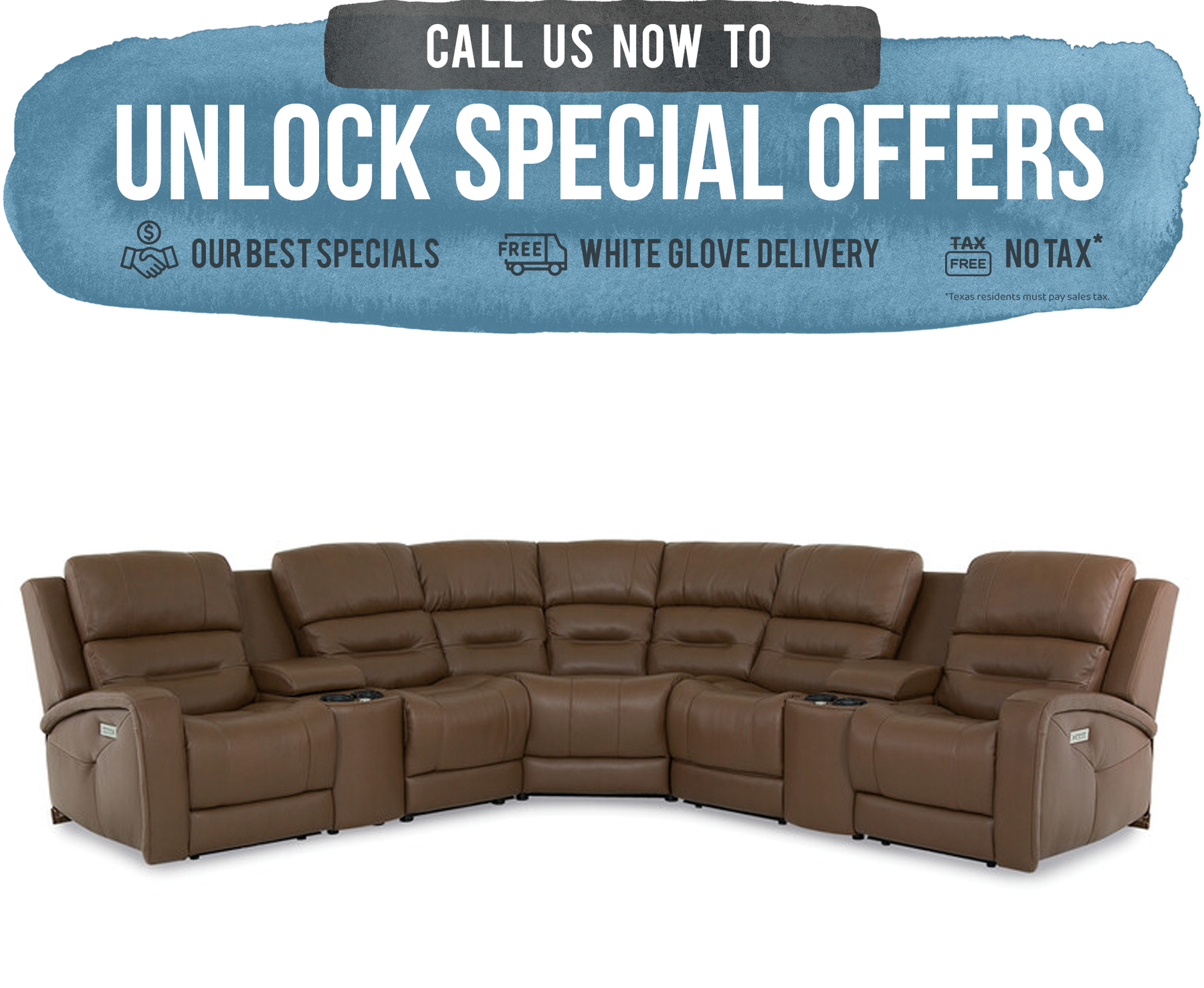 Palliser Washington 41067 Sectional