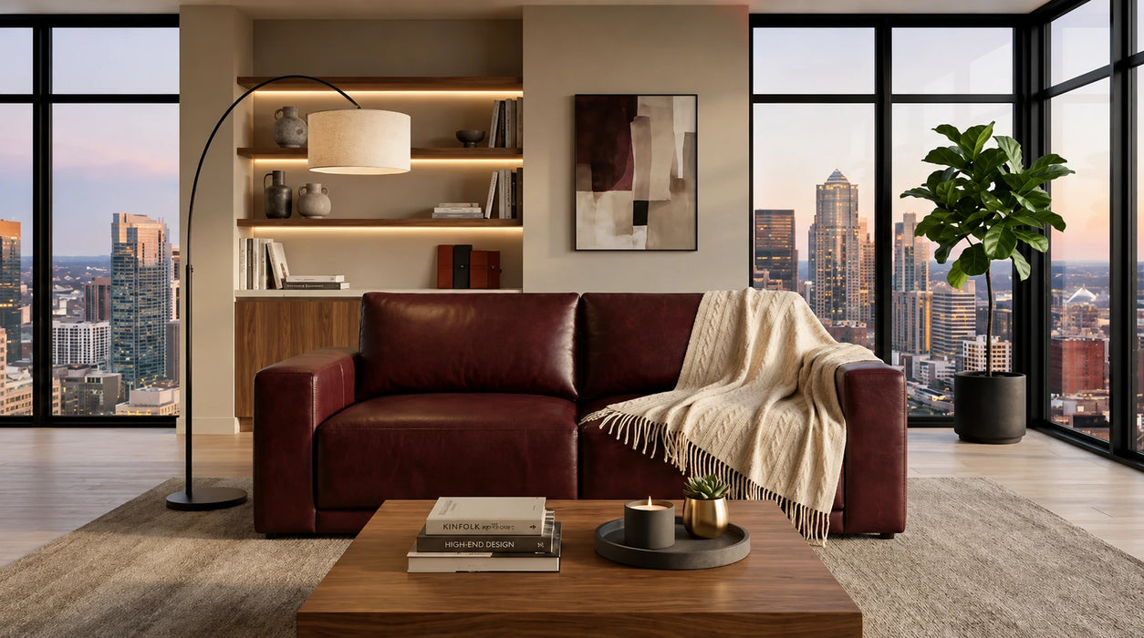 burgundy-leather-sofa-modern-apartment-omnia-brynn-leather