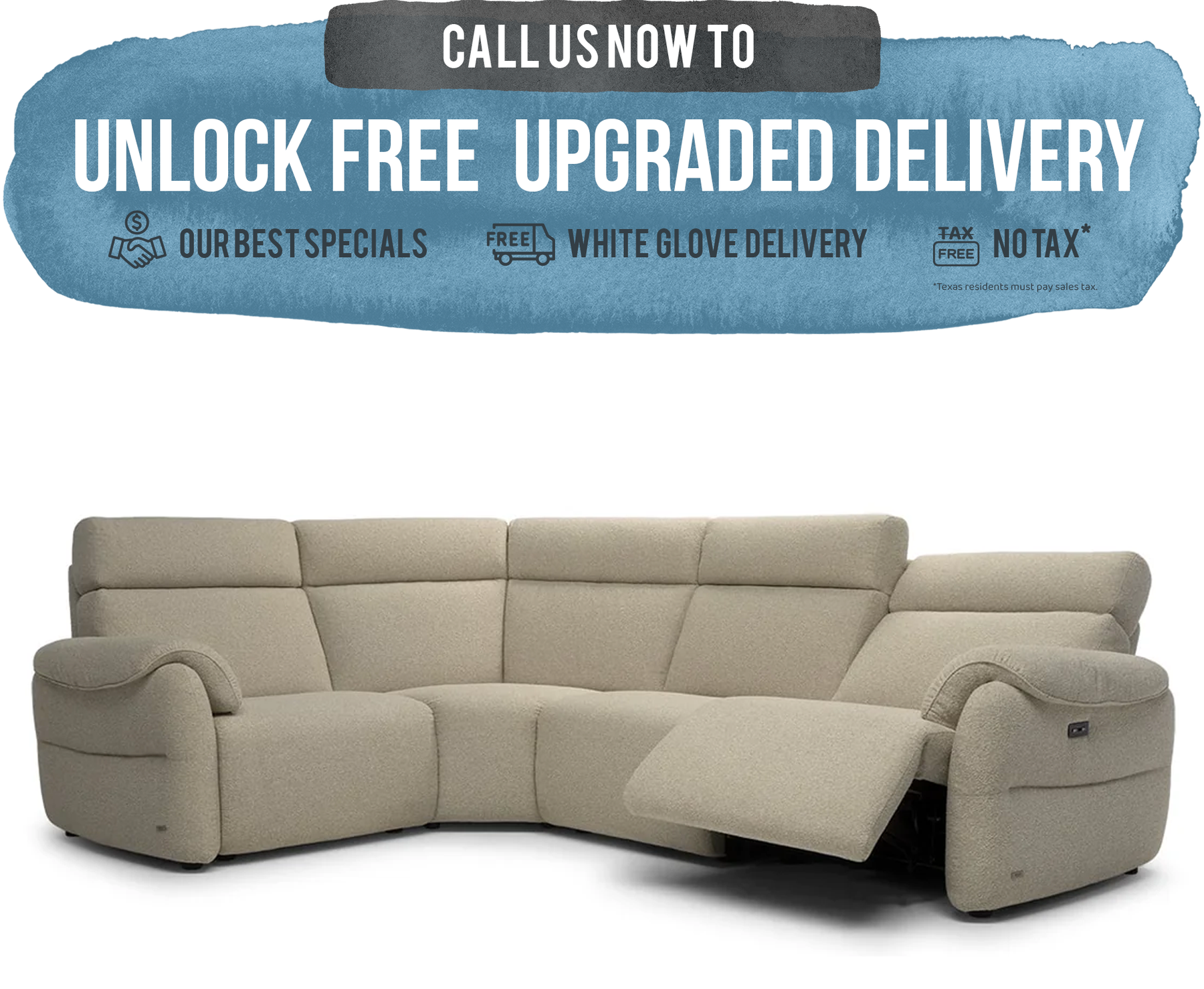 Natuzzi Editions Houston C280 Sectional