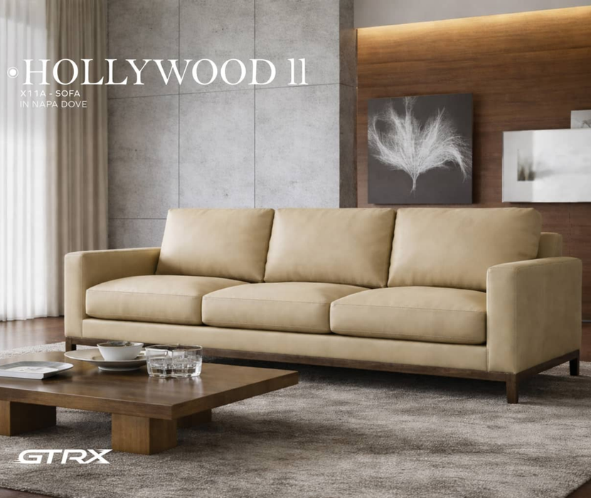 GTRX Hollywood II X11A Sofa shown in a living room
