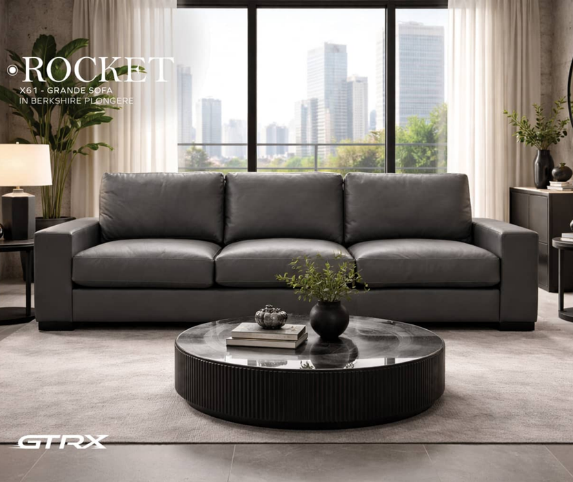 GTRX Rocket X61 Sofa shown in a living room