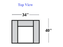 GTRX Scottsdale X28A Sleeper Sofa — 10 - Armchair dimensions