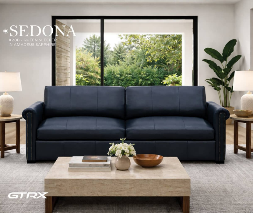 GTRX Sedona X28B Sleeper Sofa shown in a living room